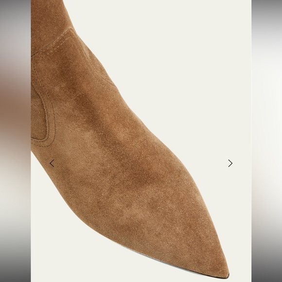 BRUNELLO CUCINELLI
Suede Monili Stiletto Riding Boots - Picture 4 of 10